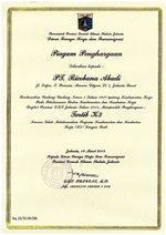 Penghargaan Tertib K3 2014